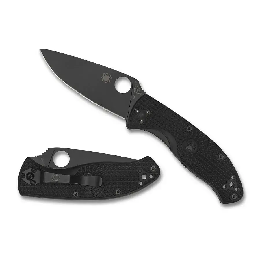 Ніж Spyderco Tenacious FRN Black Blade (C122PBBK) - фото 2
