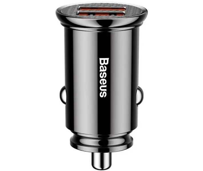 Автомобільний зарядний пристрій Baseus Circular 2xUSB PPS 5A (CCALL-YD01) Black [47323] - фото 4