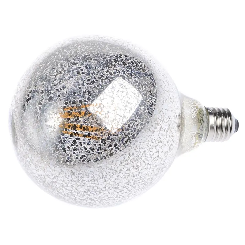 Лампа Brille світлодіодна LED 6W E27 COG WW G125 CH 32-368 220 В - фото 2