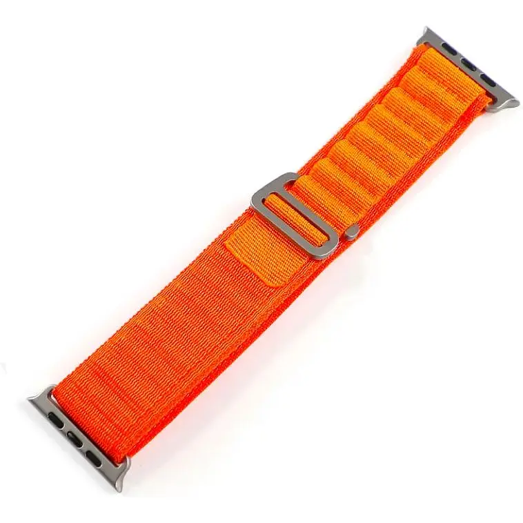 Ремінець DK CDK для Apple Watch 41mm (Series 7 / 8 / 9) Polyester Alpine Loop (015173) (orange) - фото 5