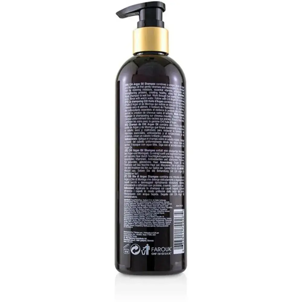Шампунь поживний для волосся Argan Oil CHI 739 мл - фото 2