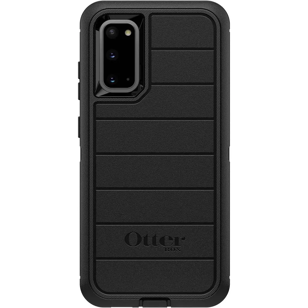 Чохол протиударний із кліпсою-підставкою OtterBox Defender Series Pro 77-64205 для Samsung Galaxy S20 (6.2") Black - фото 3