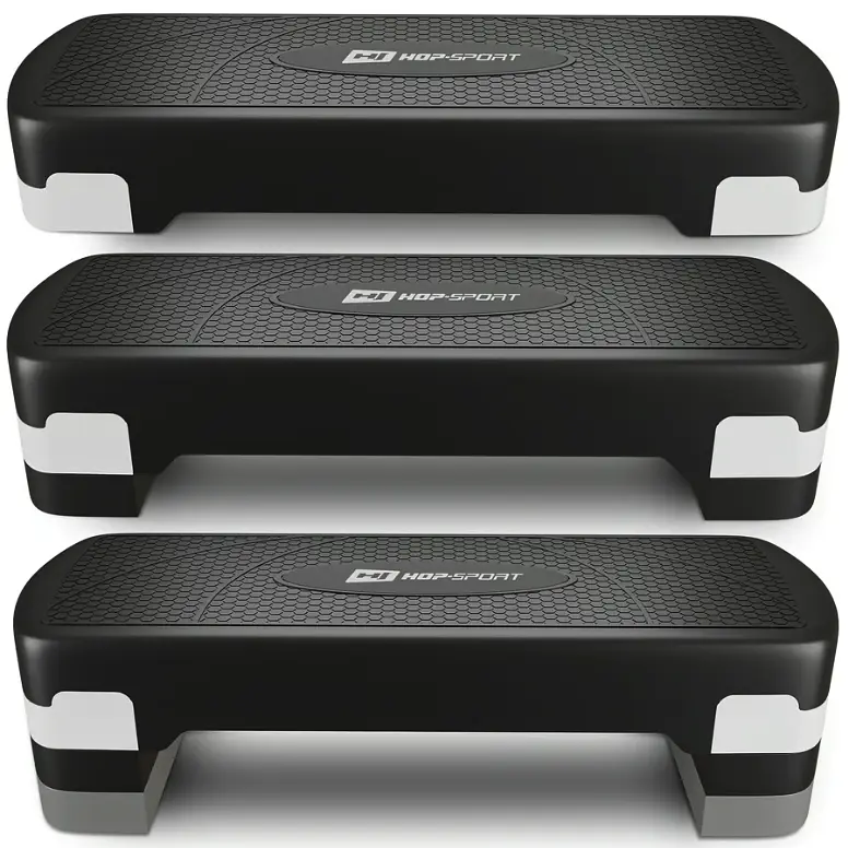 Степ платформа Hop-Sport HS-PP033AS чорно-біла - фото 13