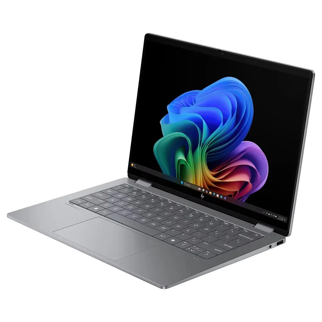 Ноутбук HP 14 OmniBook X Flip x360 14-fk0004ua 2048x1080 IPS Touch/Ryzen 5 AI 340/16GB/512SSD/UMA/W11H/Grey (C3VD1EA) - фото 3
