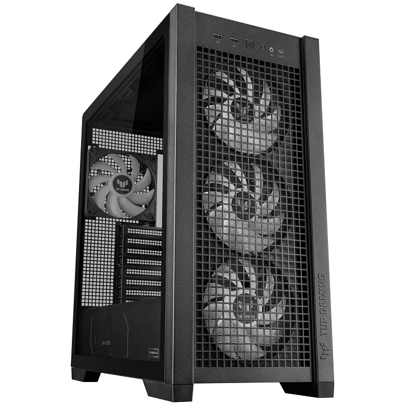 Корпус Asus TUF Gaming GT302 ARGB Black без БЖ (90DC00I0-B19000) - фото 2