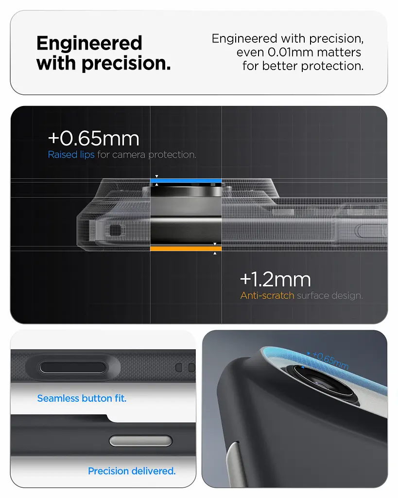 Чохол Spigen для iPhone 17 Air, Nano Pop MagFit, Black Sesame teh0019336 - фото 5