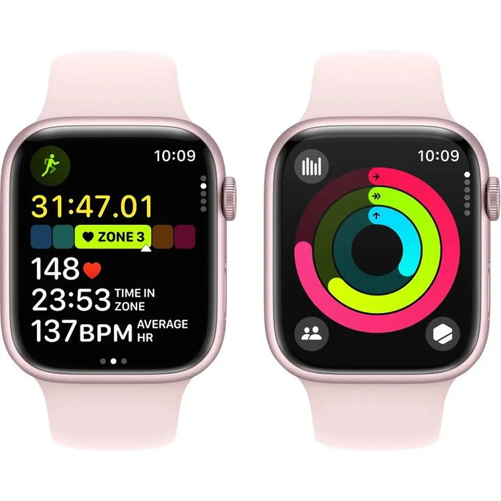 Умные часы Apple Watch Series 9 GPS 45mm Pink Aluminum Case (MR9H3) - фото 4