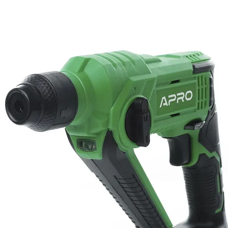 Перфоратор Apro 20CH SDS-plus 1,5 Дж 1 АКБ 2 А ЗП 30412 - фото 5