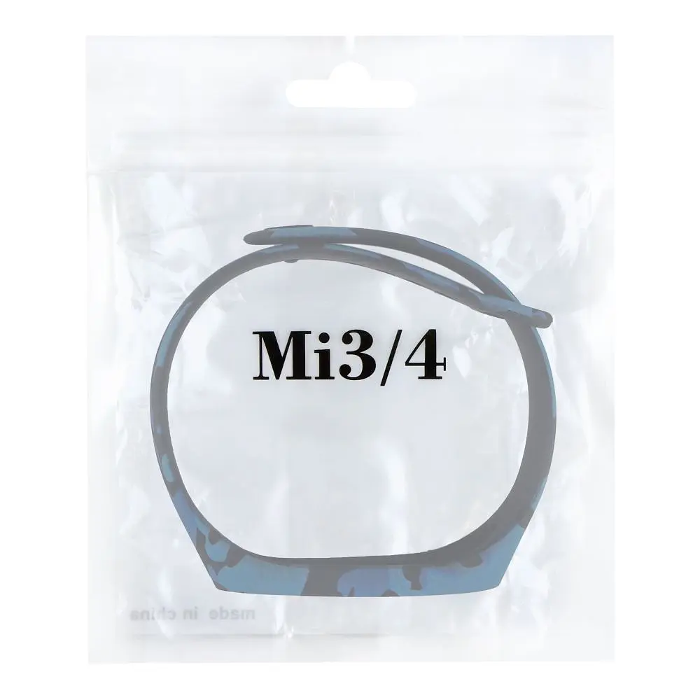 Ремінець ANCHOR Xiaomi Mi Band 4 Сamouflage Blue (27680_3605880) - фото 4