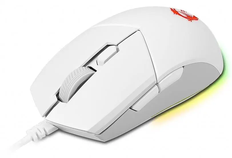 Мышь MSI Clutch GM11 RGB USB White (S12-0401950-CLA) - фото 4