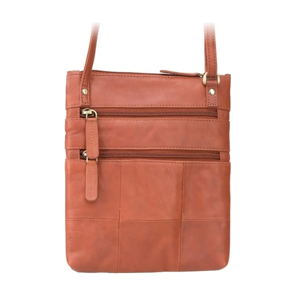 Сумка Visconti 18606 Slim Bag Brown (18606 BRN) - фото 4