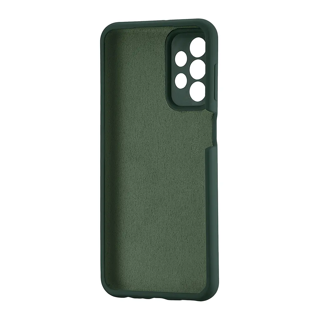Чохол Silicone Case Samsung A23 4G / A23 5G (A235 / A236) Dark Green - фото 2
