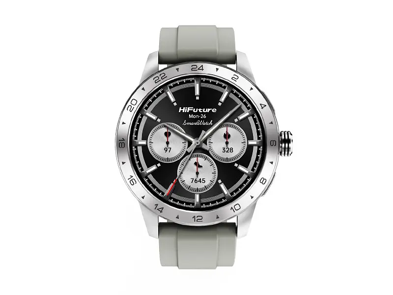 Смарт-годинник HiFuture Flex2 Silver (flex2.silver) - фото 2