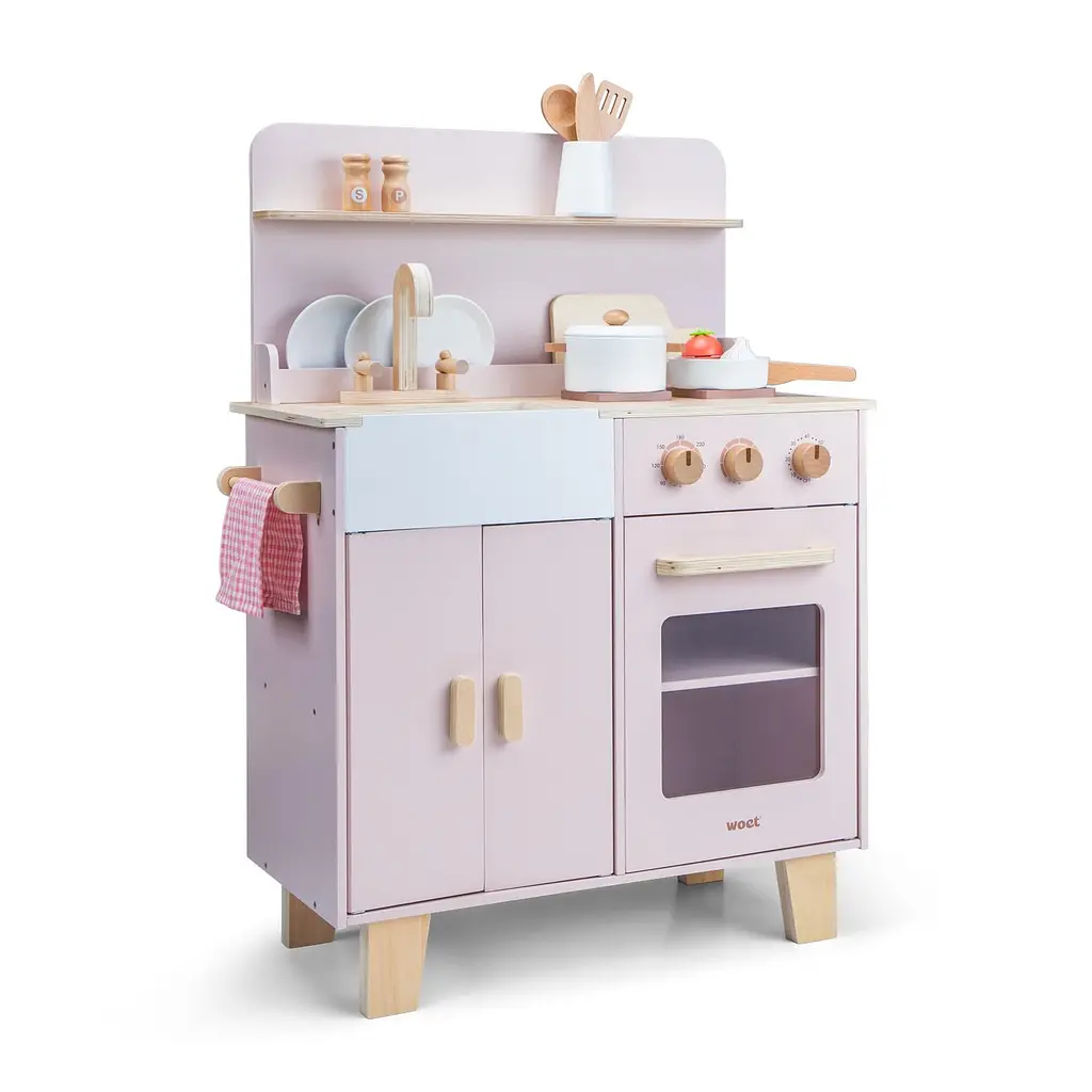 Іграшкова міні-кухня New Classic Toys рожева (art11081) - фото 2