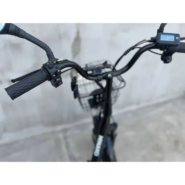 Електровелосипед Minako U20" 800W 60V 26Ah + сидіння/багажник чорний - фото 11