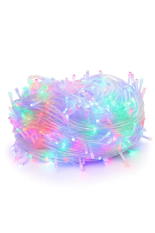 Гірлянда LED 100L 3.3 Line M-1 MULTI 10 метрів Вулична+з'єдн.Білий провід XPRO (47669-8109_398) - фото 2
