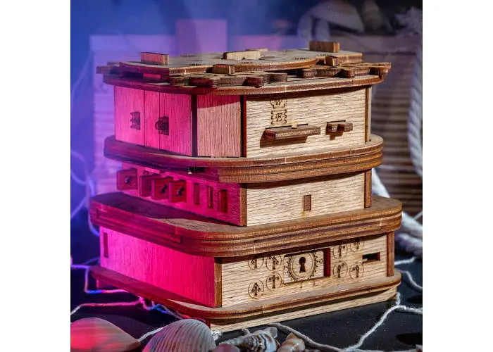 Головоломка ClueBox - Escape room in a box: Davy Jones' Locker (ВР_ГКБЕРЛ) - фото 5
