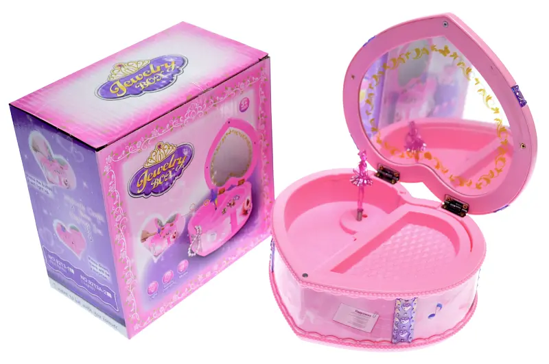 Музична скринька з дзеркалом A-Toys Серце 9213-1