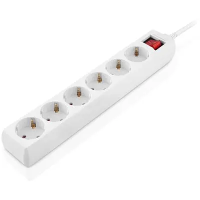 Мережевий фільтр живлення REAL-EL RS-6 Protect M 3m, white (EL122300033) - фото 6
