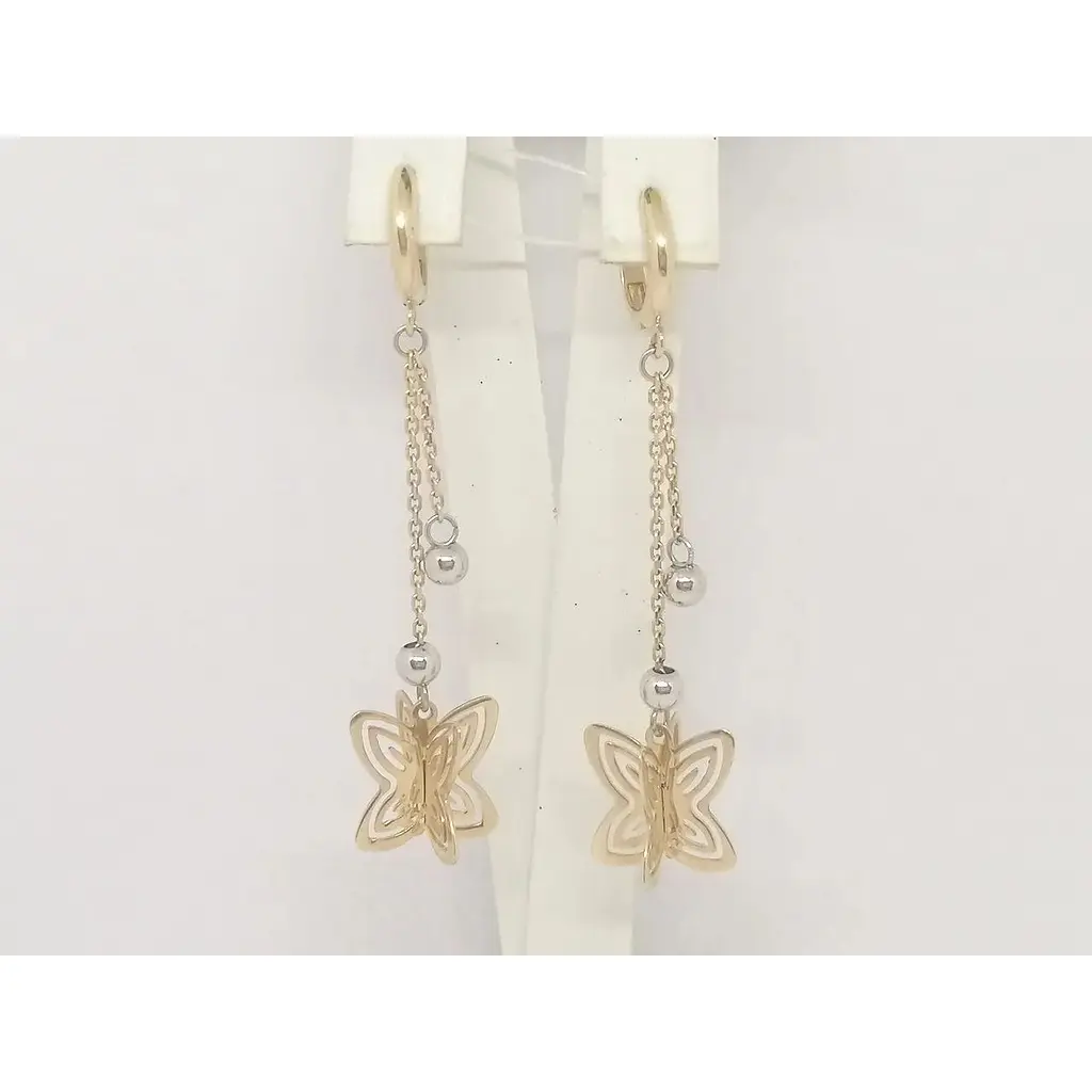 Золотые серьги Столичная Ювелирная Фабрика. 105869 - фото 3