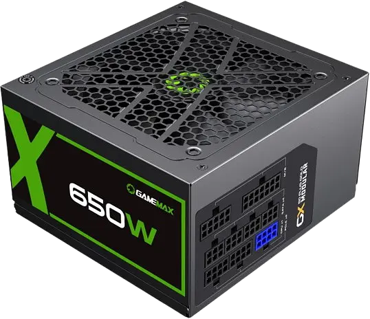 Блок живлення GameMax GX-650 Modular 650W 80+ Gold Black (GX-650 Modular) - фото 2