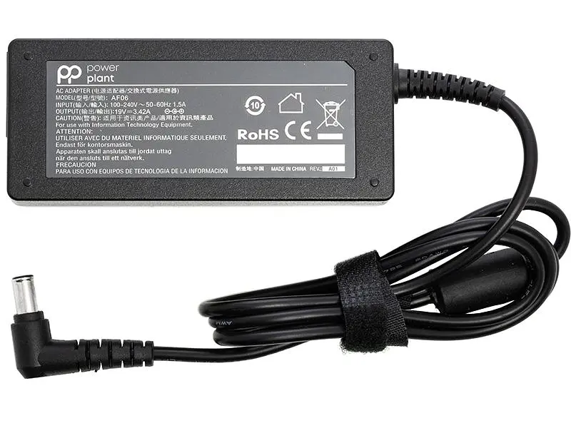 Блок живлення для ноутбуків PowerPlant LG 220V, 19V 65W 3.42A (6.5*4.4) (LG65F6544)