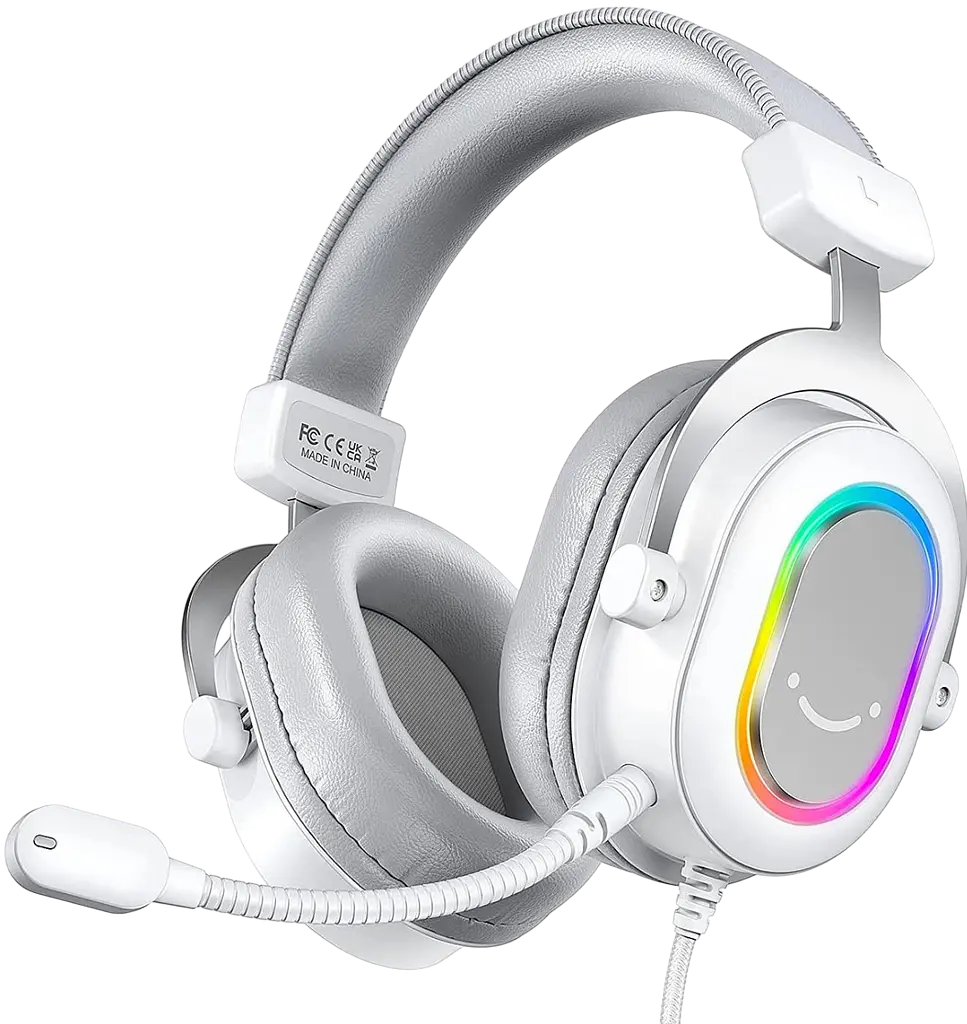 Гарнітура Fifine H6 RGB White - фото 2