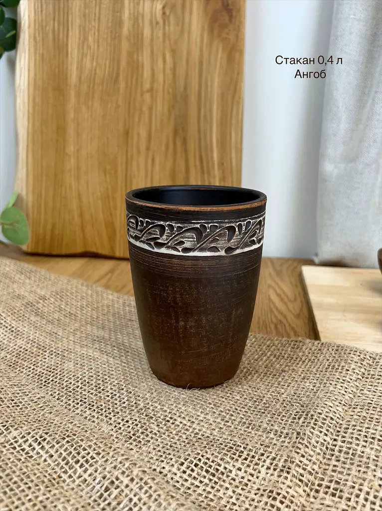 Шашличний столовий сервіз керамічного (глиняного) посуду на 6 чоловік Ангоб - фото 9