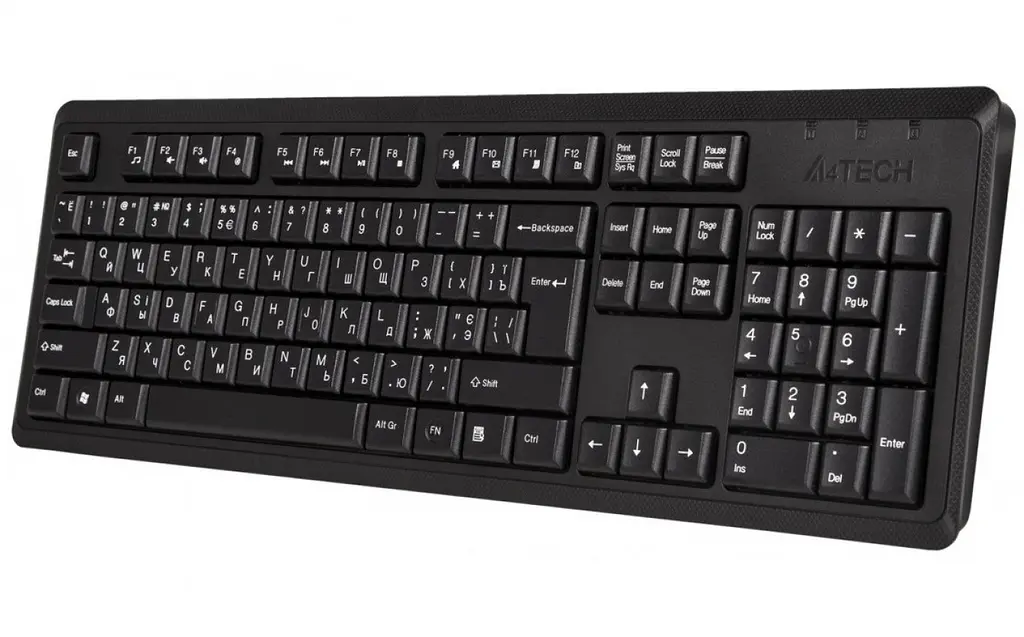 Клавіатура+миша A4tech 4200N (GR-92+G3-200N) Wireless, black - фото 2