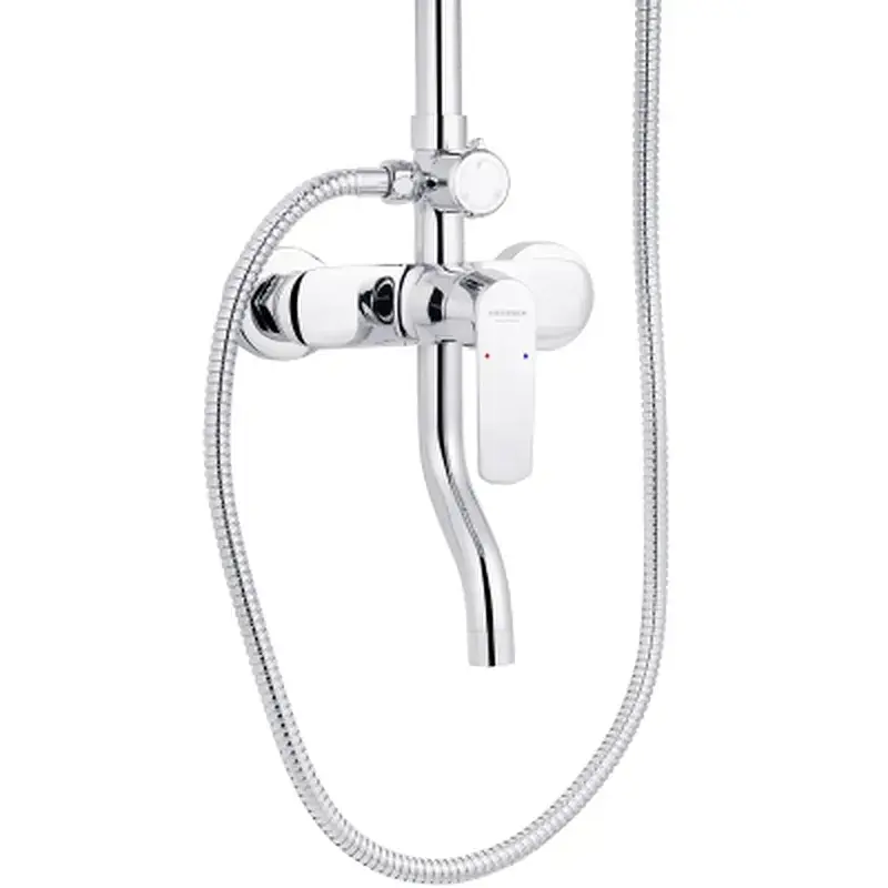 Душовий гарнітур Kroner Armada-C064K + змішувач Hagen-C010 + змішувач Bidet-C082 (CVS30203) - фото 6