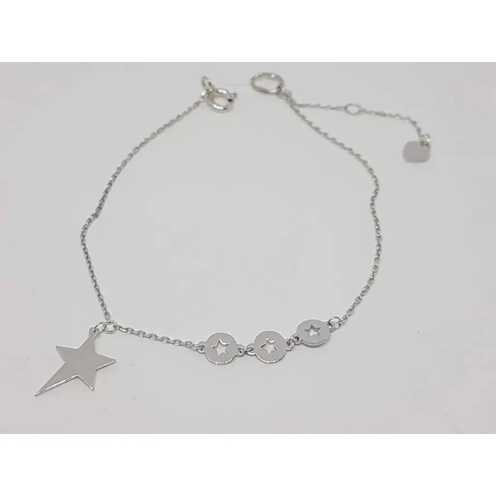 Срібний браслет Qvaliz Зірки. 905-01157 - фото 2