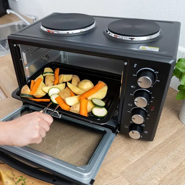 Електродуховка з конфорками First FA-5045-6 30 л - фото 4