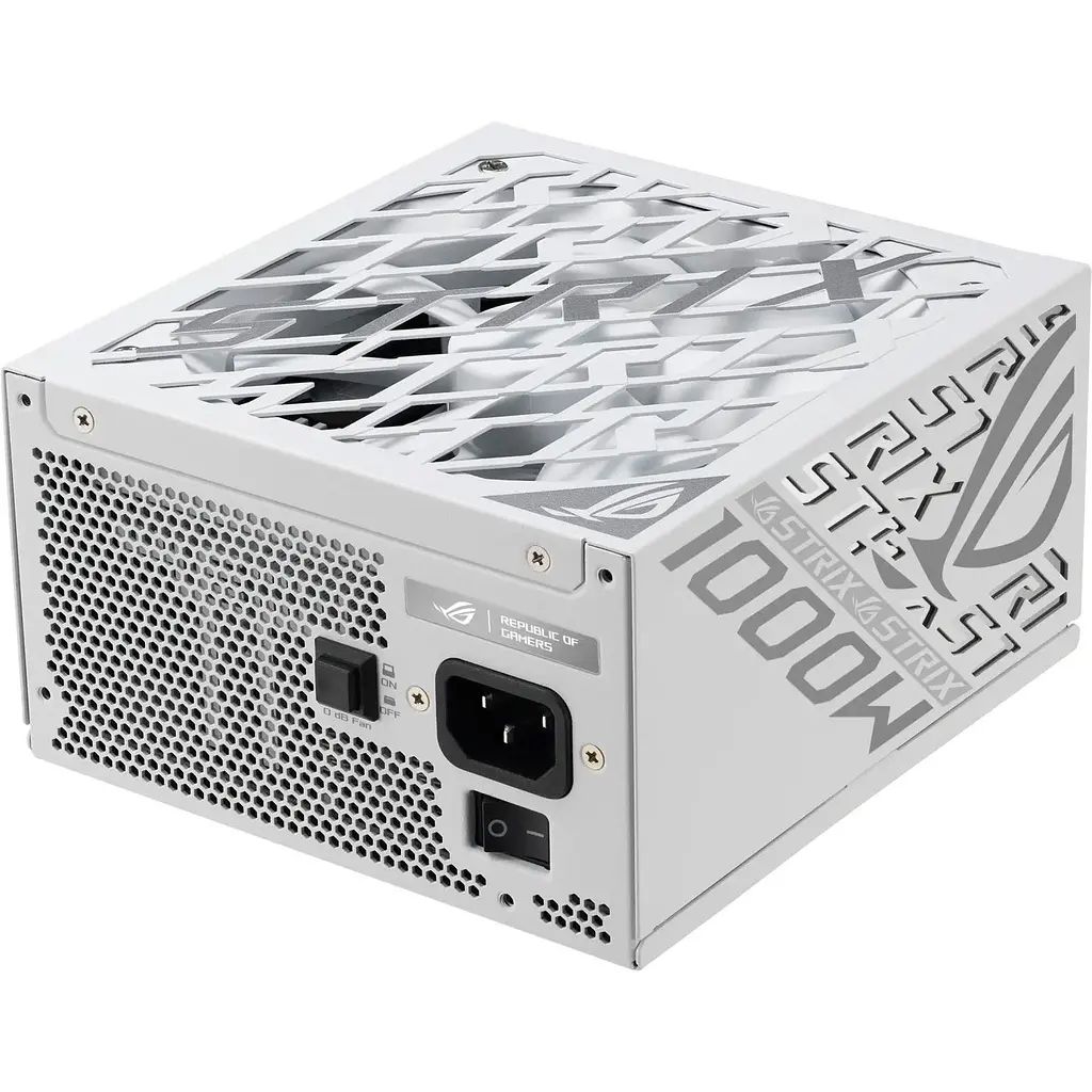 Блок живлення Asus ROG STRIX 1000W Platinum White Edition (90YE00W4-B0NA00) [141265] - фото 2