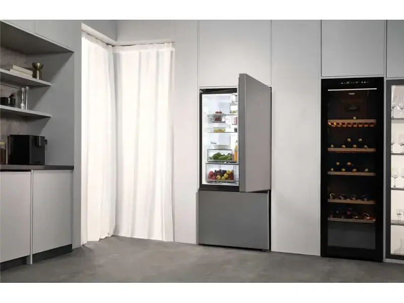 Холодильник з морозильною камерою Haier HDR5818DNSS - фото 11