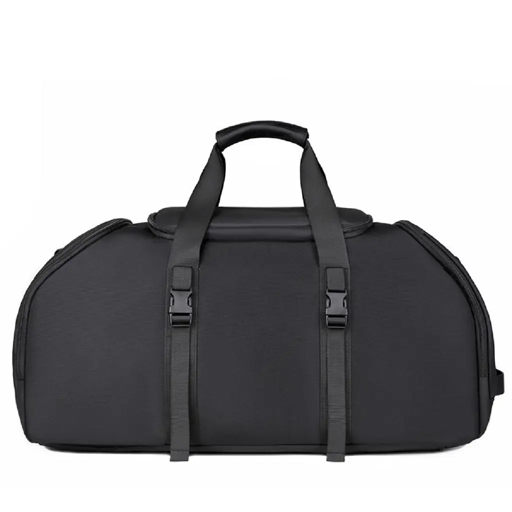 Дорожня сумка чорна текстильна Confident TB8-T18A - фото 7