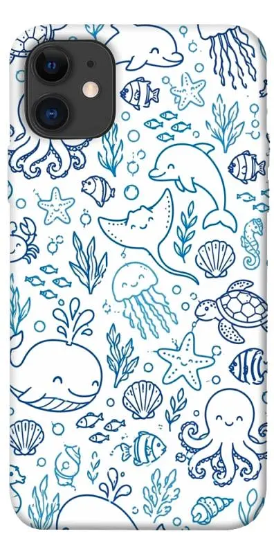 TPU чохол Demsky Sea pattern для Apple iPhone 11 (6.1")