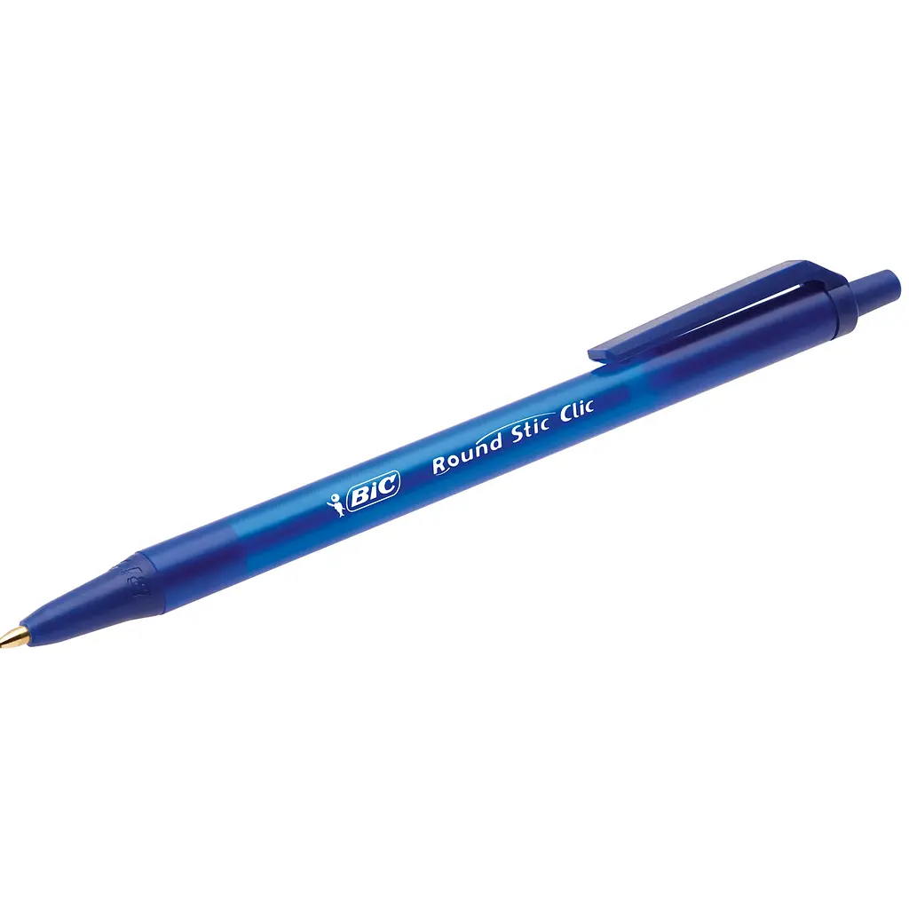 Ручка кулькова BIC Round Stic Clic, 0,32 мм, синій, 1 шт. (926376) - фото 2