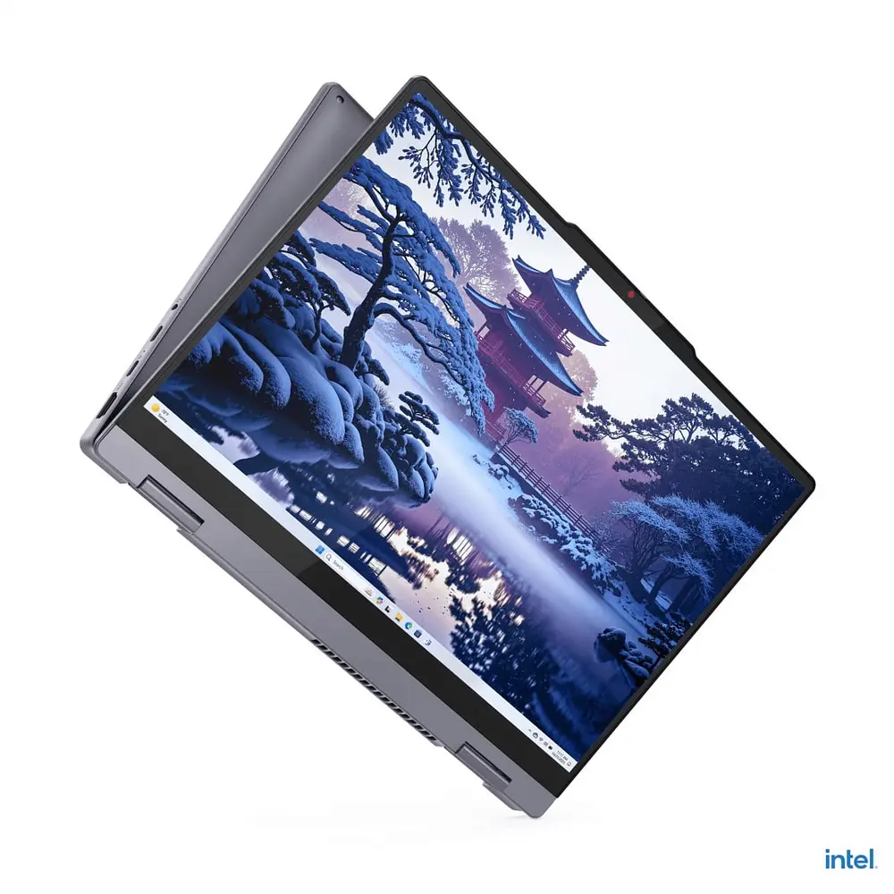 Ноутбук 2в1 Lenovo IdeaPad 5 14IAL10 Intel Core Ultra 7 255H 24M Cache, до 5, 10 ГГц 14 WUXGA OLED Touch, 24GB LPDDR5X, 1TB SSD, Intel Arc 140T, Серый - фото 5