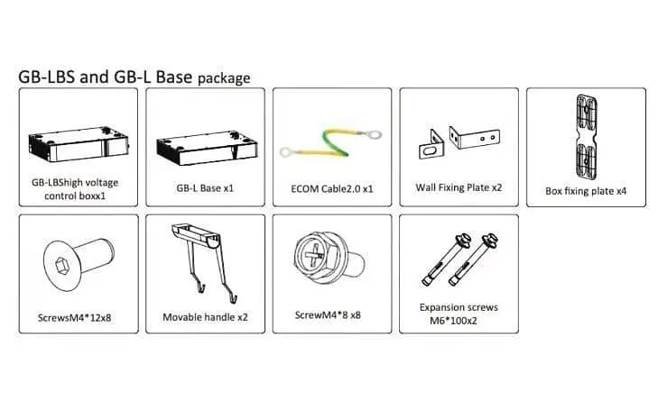 BMS контроллер Deye GB-SL +Base forAIO (GBLB) - фото 4