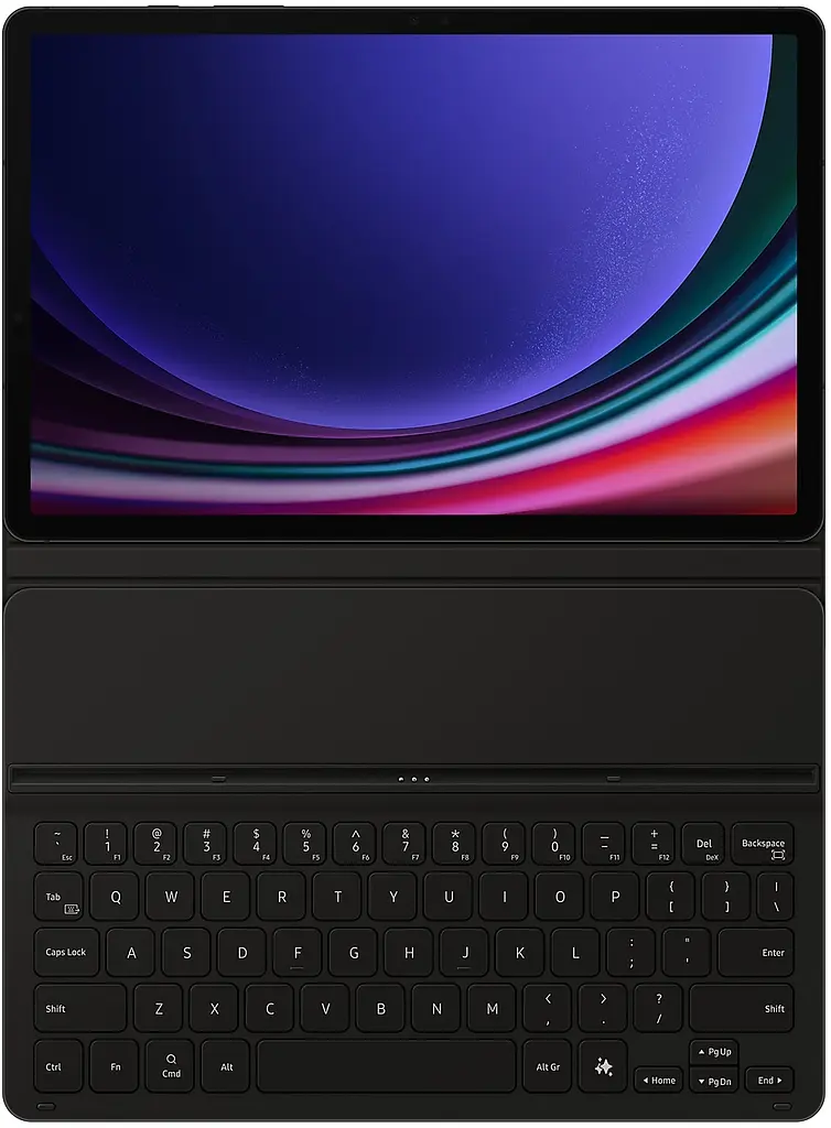 Чохол-клавіатура Samsung Book Cover Keyboard Slim AI Key для Samsung Galaxy Tab S9 Black (EF-DX720BBEGUA) - фото 2