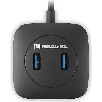 Концентратор Real-El CQ-407 black (EL123110011) - фото 7