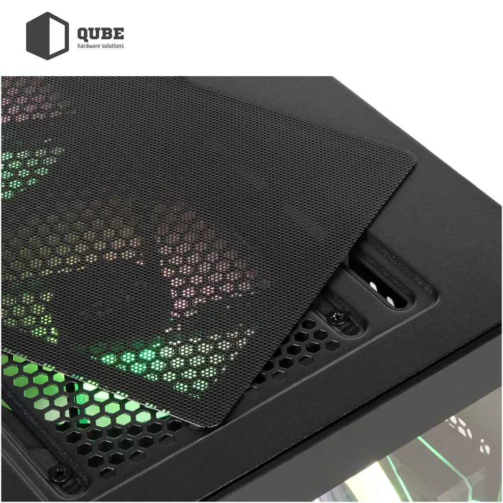 Корпус QUBE FORT ARGB Black (FORT_GBNU3) - фото 2