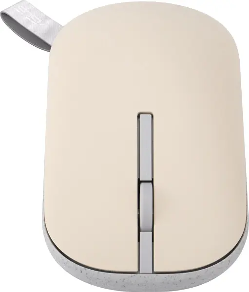 Беспроводная мышь Asus MD100 Beige/Sage (90XB07A0-BMU0A0) - фото 2