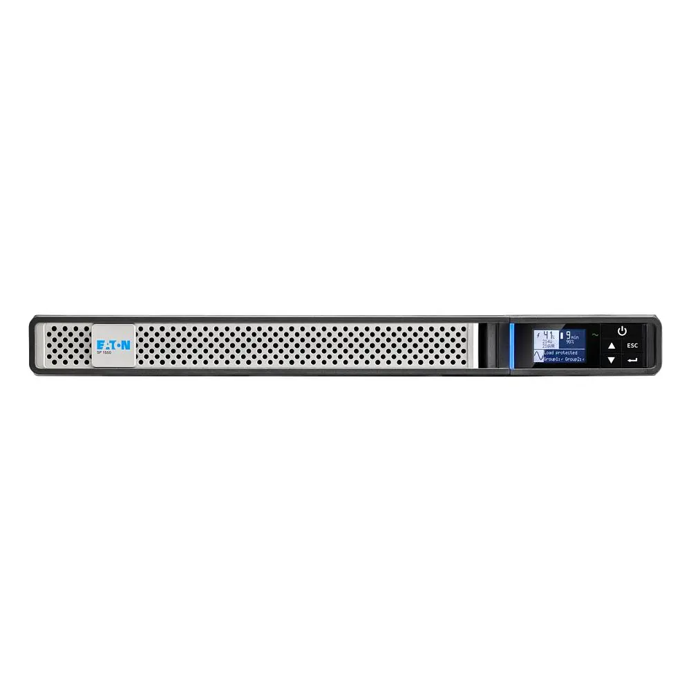 Eaton Джерело безперебійного живлення 5P G2, 1550VA/1350W, RM 1U, LCD, USB, RS232, 6xC13 - фото 3