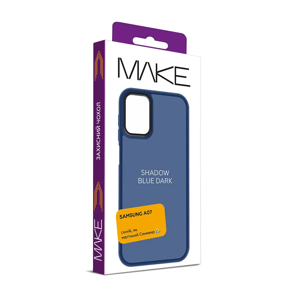 Чохол MAKE Samsung A07 Shadow Blue Dark - фото 2