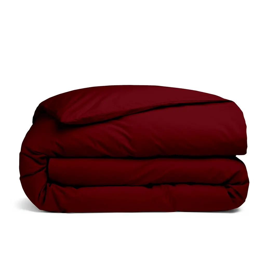 Комплект постільної білизни Cosas Ruby Євро варена бавовна бордо (79WashedCotton_Bordo_El-Bordo_200) - фото 4