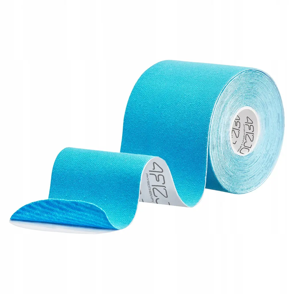 Стрічка кінезіологічна (кінезіо тейп) 4FIZJO 7.5 см x 5 м 4FJ0548 Sky Blue (P-5907739318909) - фото 2