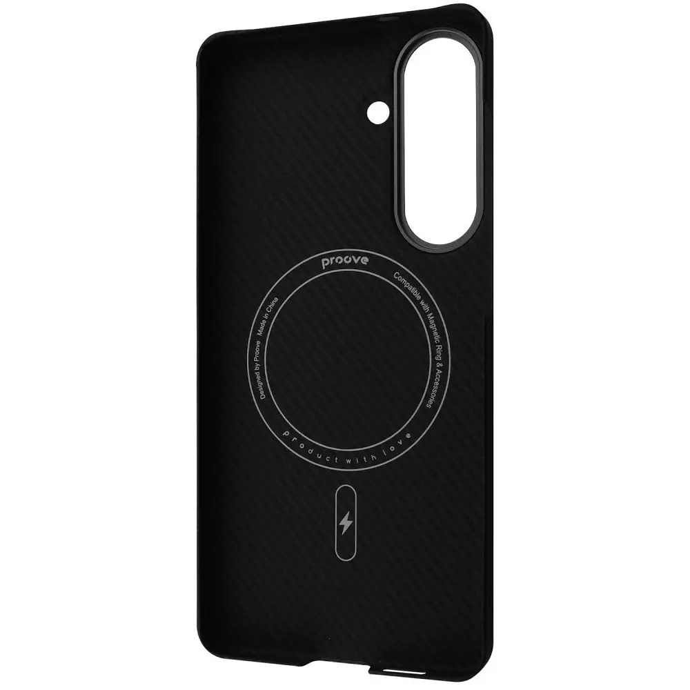 Чохол Proove Carbon Slim with Magnetic Ring Samsung Galaxy S26 - фото 10