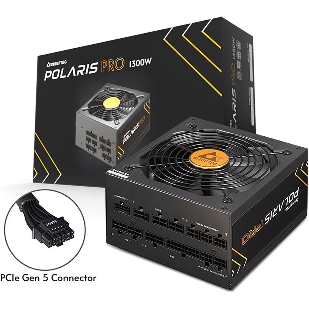 Блок живлення Chieftec Polaris Pro 1300W (PPX-1300FC-A3) [150117] - фото 6