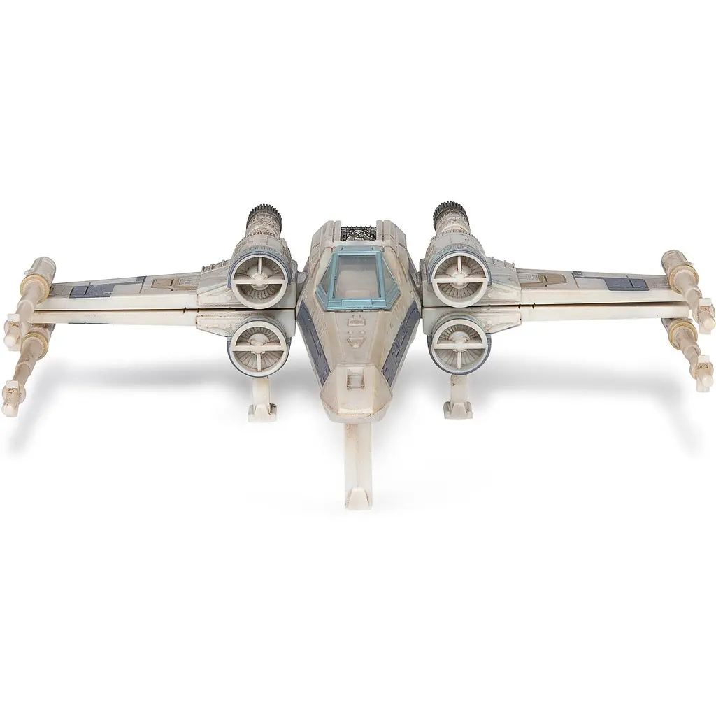 Ігрова колекційна фігурка Star Wars Micro Galaxy Squadron X-Wing (Blue 1) + Antoc Merric & R2-R9 12.5 см - фото 6